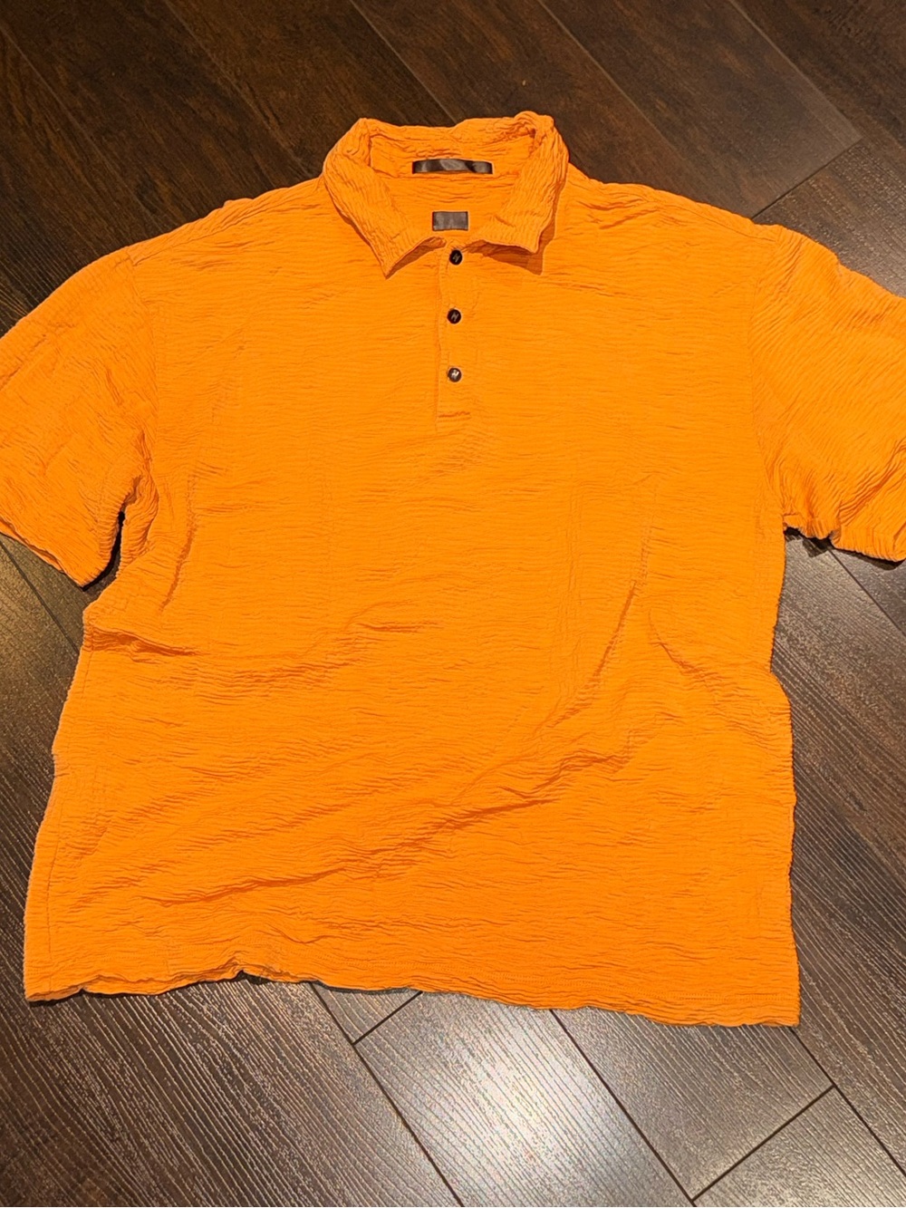 Tiger Woods Polo Men's Large Nike Dri-fit Texture Stretch Golf Performance